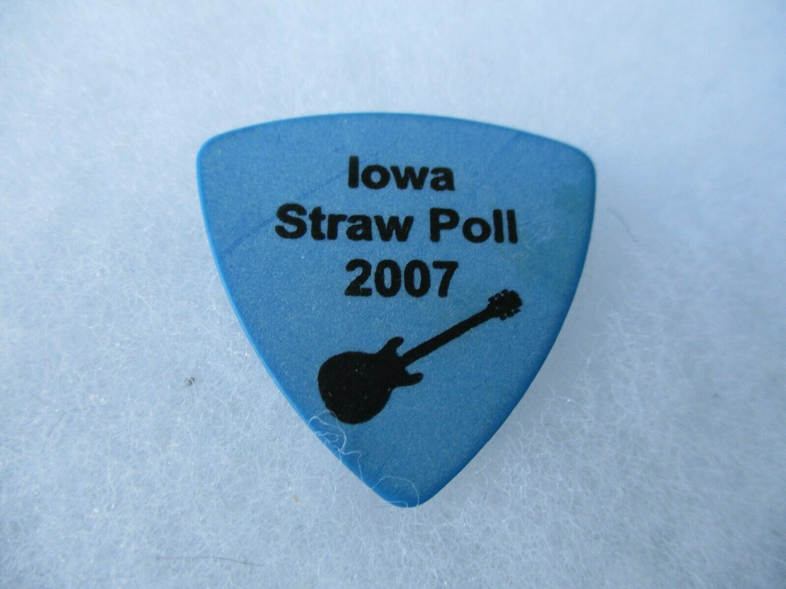 Mike Huckabee Campaign Presidential President Guitar Pick Iowa Straw Pole Pic
