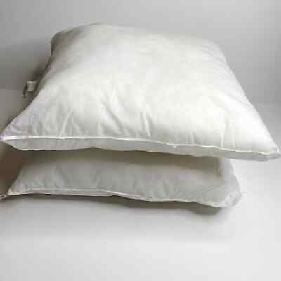 Throw Pillow Insert Polyester Pillow Stuffer White Sham Square 18"x18"