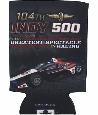 Indy 500 Unisex Event Can Cooler Souvenir, Multicoloured,