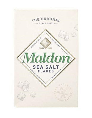 Maldon Salt, Sea Salt Flakes, 8.5 Oz 240 G, Kosher, Natural, Handcrafted,